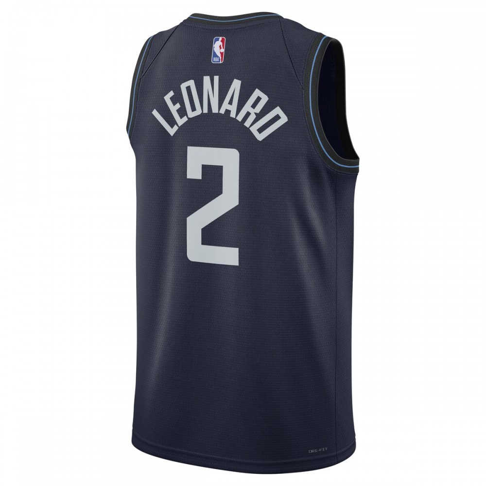 Kawhi Leonard LA Clippers Unisex 2023/24 Swingman Jersey - Navy - City Edition-Pro Kit Vault | Brand New 26/27 Sports Jerseys